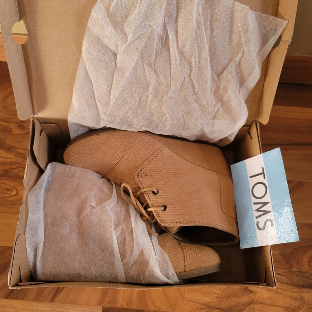Toms women desert suede Kala Tan booties - Picture 5 of 7